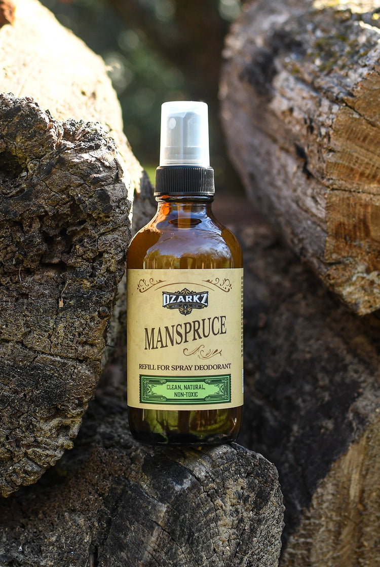 Manspruce Natural Deodorant | Fresh, Woodsy-Scented