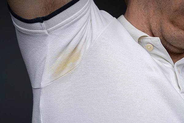 yellow underarm stains from toxic deodorant