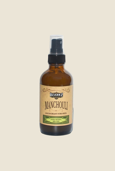 Manchouli Natural Deodorant from Ozarkz. Clean and Free of Dangerous Aluminums