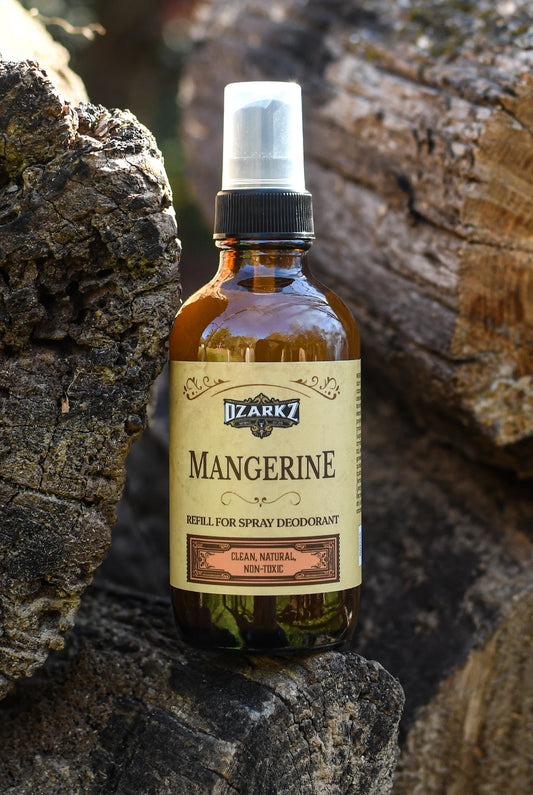 Mangerine Natural Deodorant Spray from Ozarkz