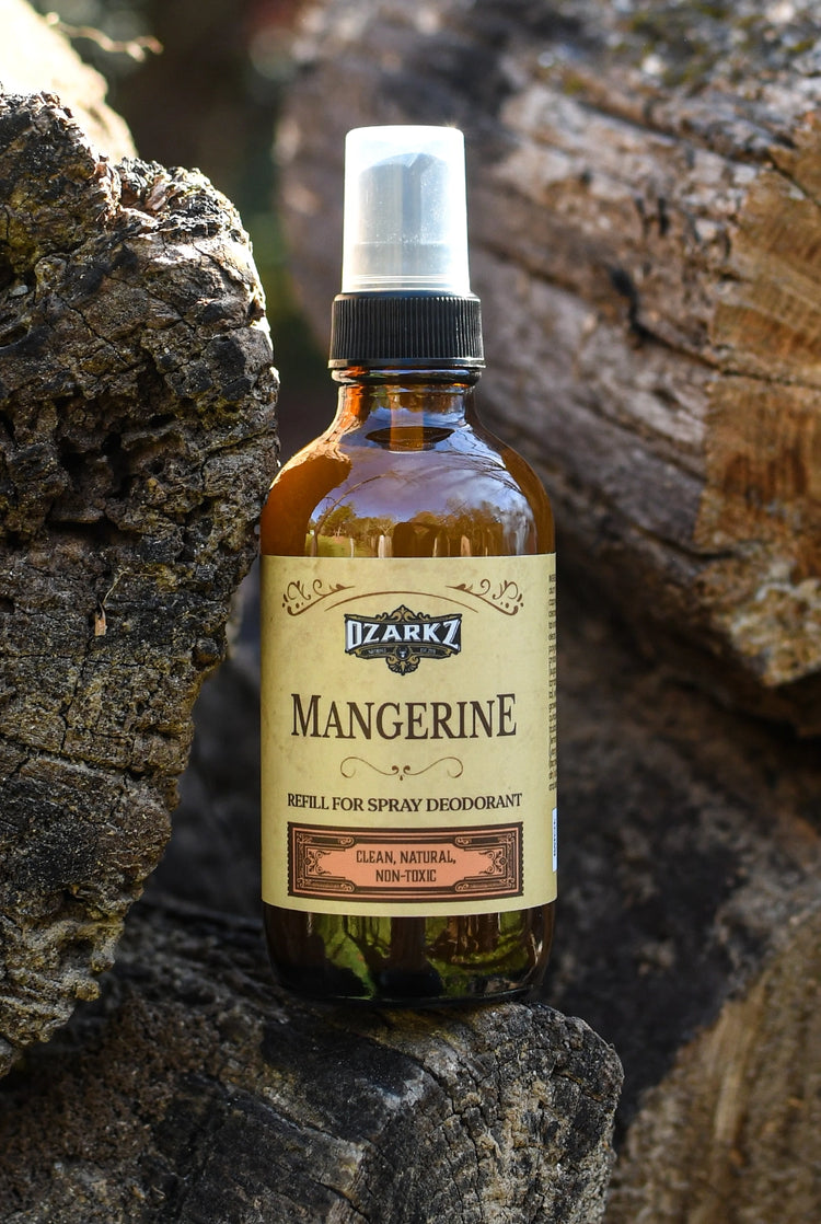 Mangerine Natural Deodorant Spray from Ozarkz