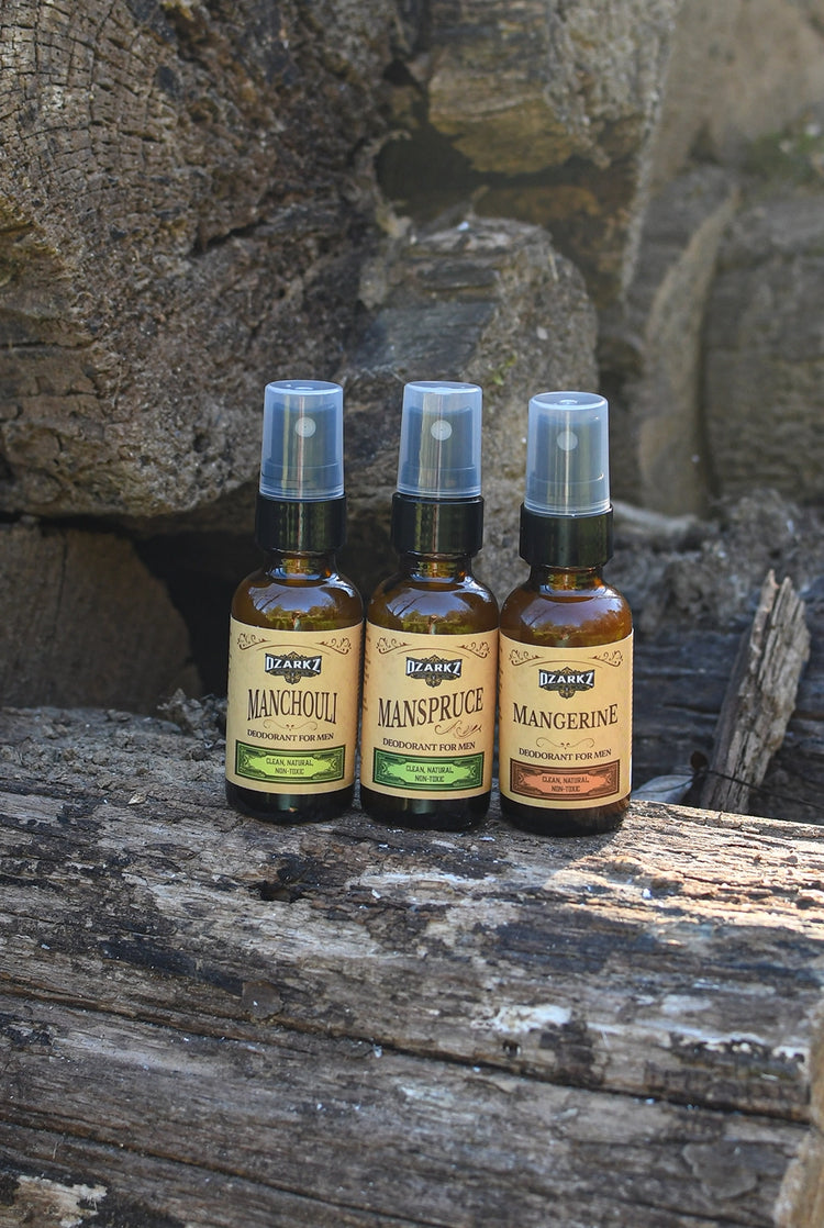 Ozarkz Natural Deodorant Sample Trio