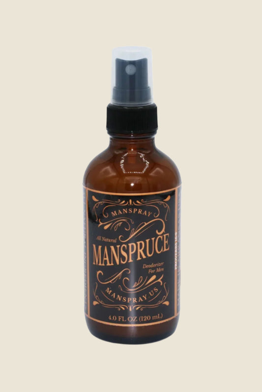 Manspray Manspruce, Woodsy-Scented Natural Deodorant